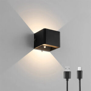 Oplaadbare Wandlamp Met Sensor 5W Zwart